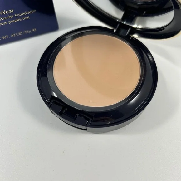 Estee Lauder Double Wear Matte Powder Foundation 3C2 Pebble Discontinued - Picture 2 of 5
